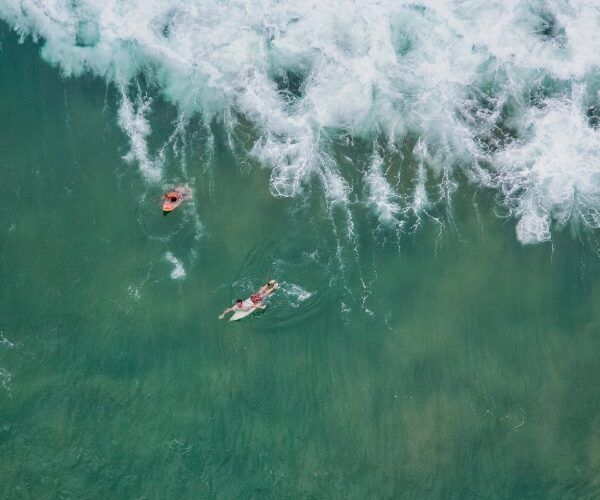 Extreme sports on the beaches of northern Peru