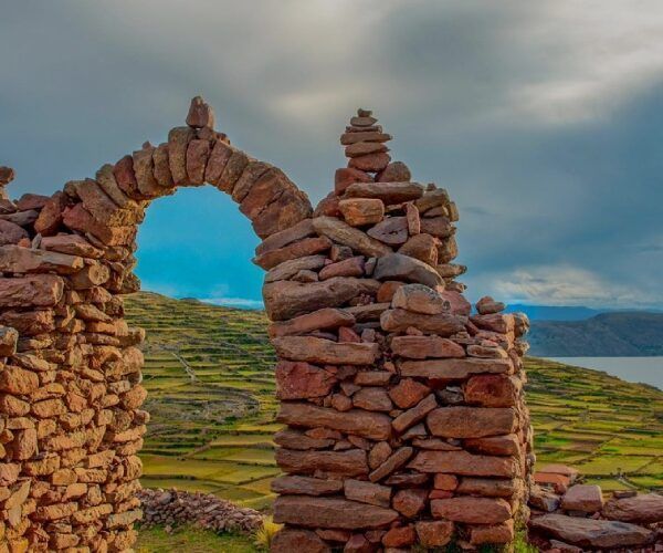 the amantani islands, puno and lake titicaca