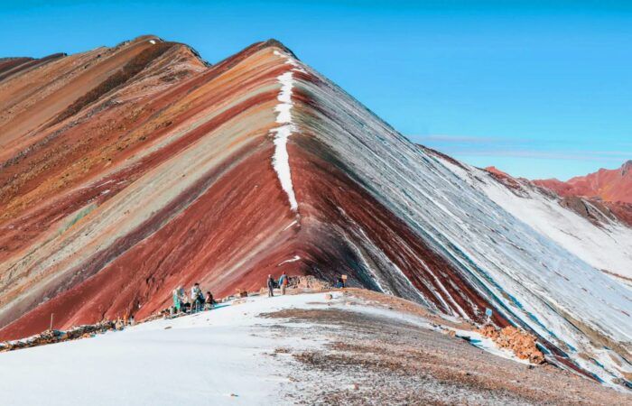 rainbow mountain trek