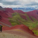 red valley to rainbow mountain with picnic